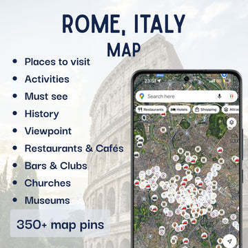 Rome Tourist Map