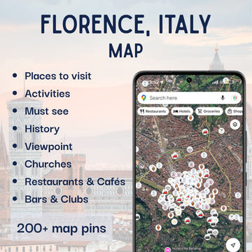 Florence Tourist Map