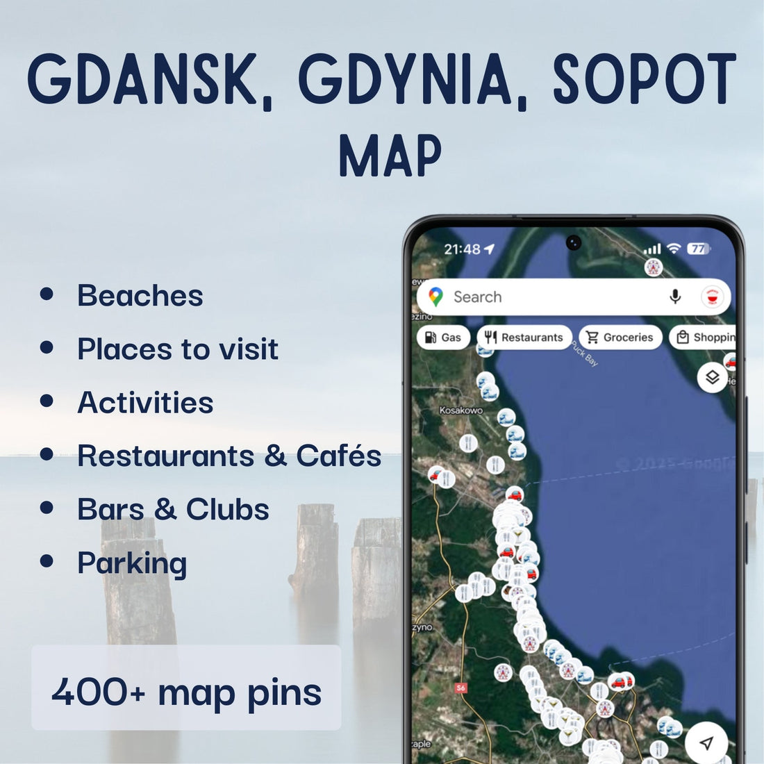 Explore Poland Pack: 4 in 1 - Maps by Ema