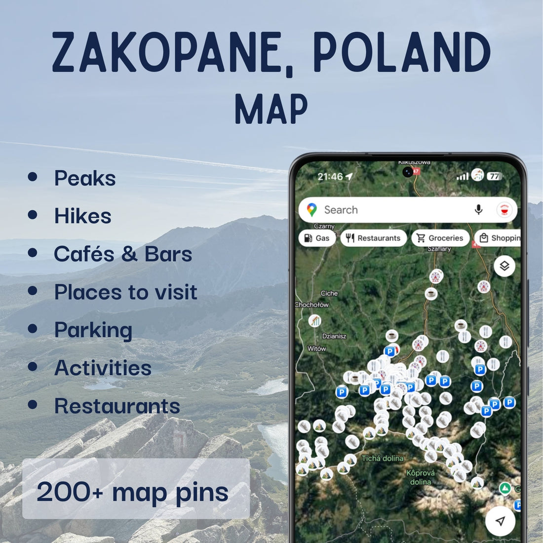 Explore Poland Pack: 4 in 1 - Maps by Ema