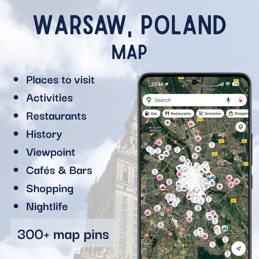 Explore Poland Pack: 4 in 1 - Maps by Ema