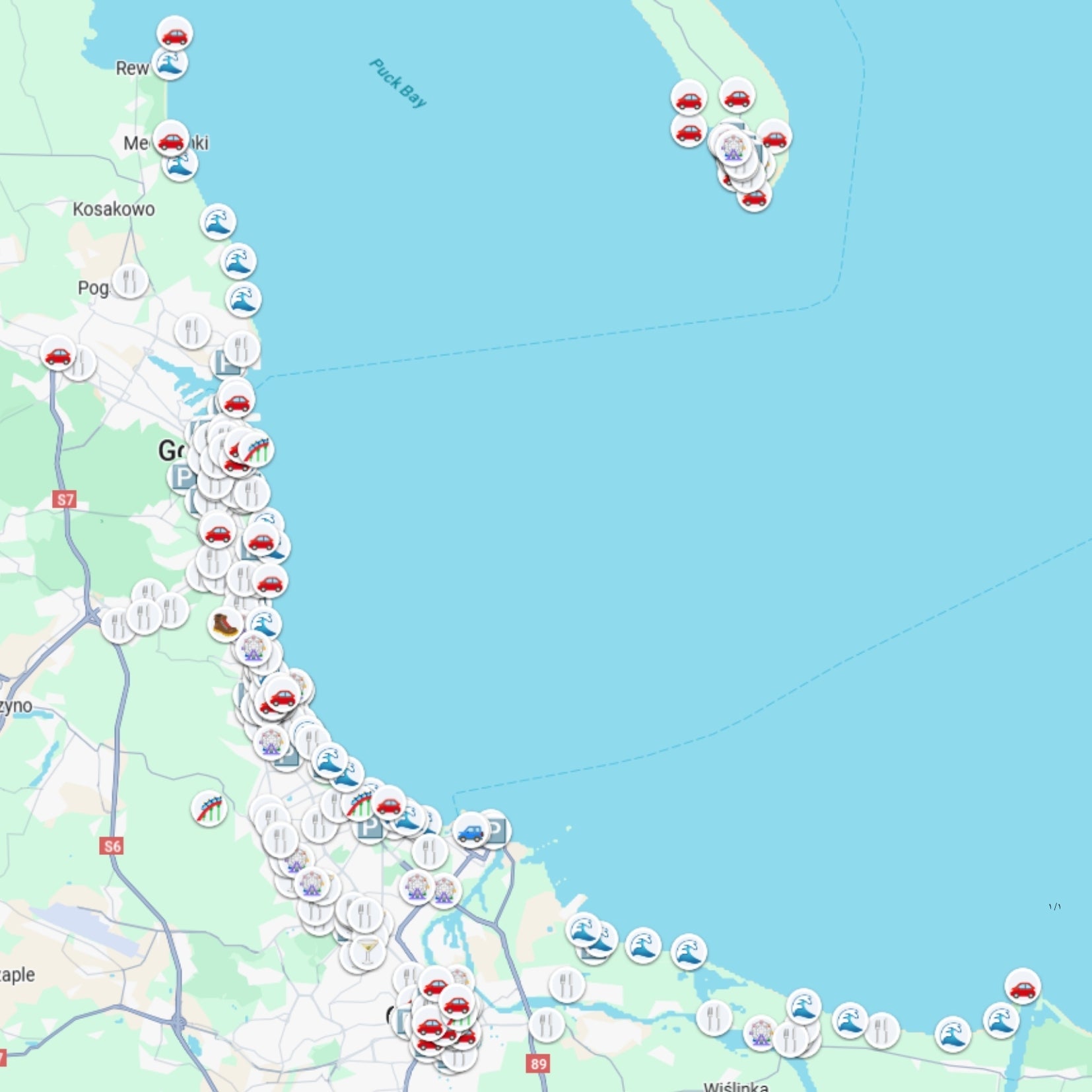 Gdansk Tourist Attractions Map - Maps by Ema