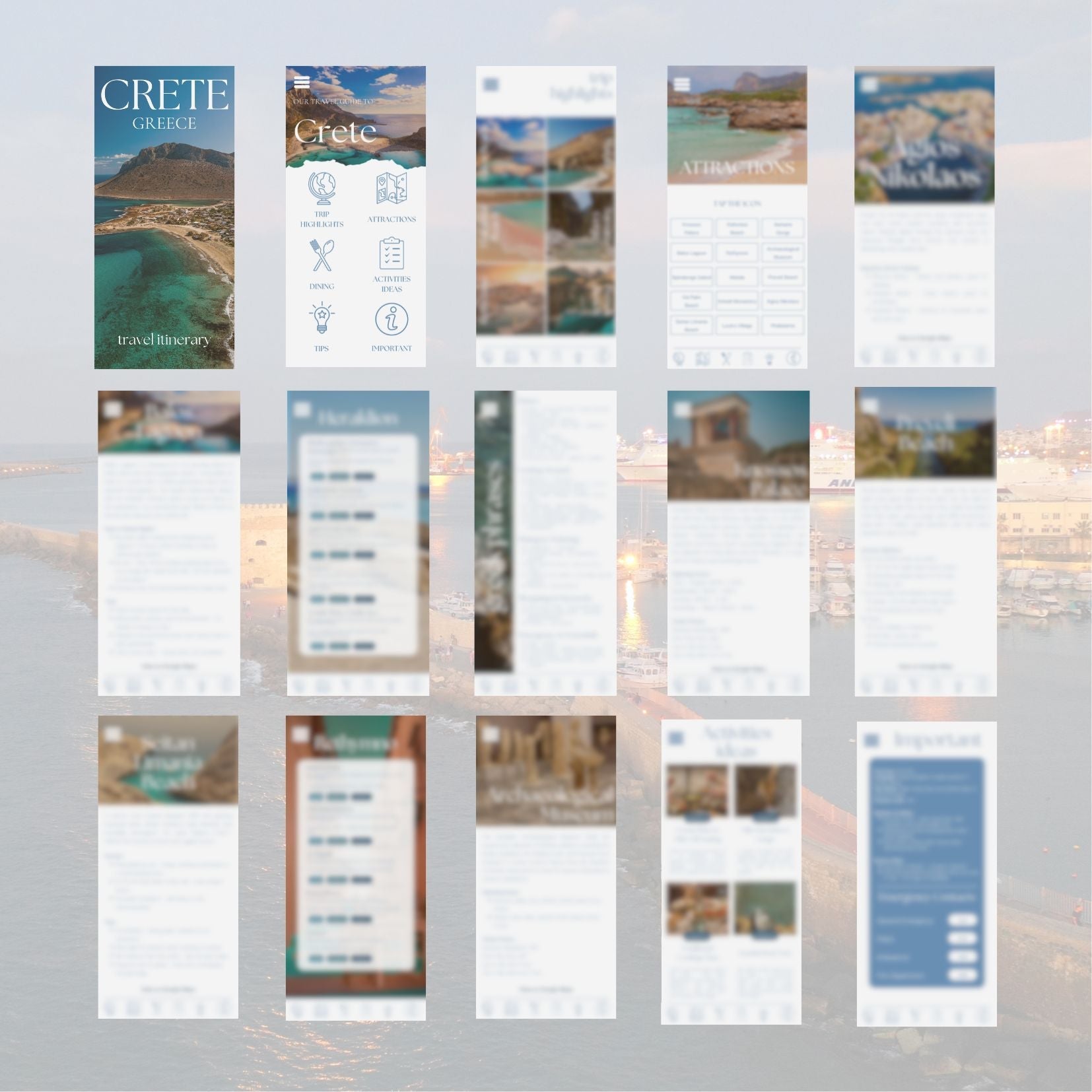 Interactive Crete PDF Guide - Maps by Ema