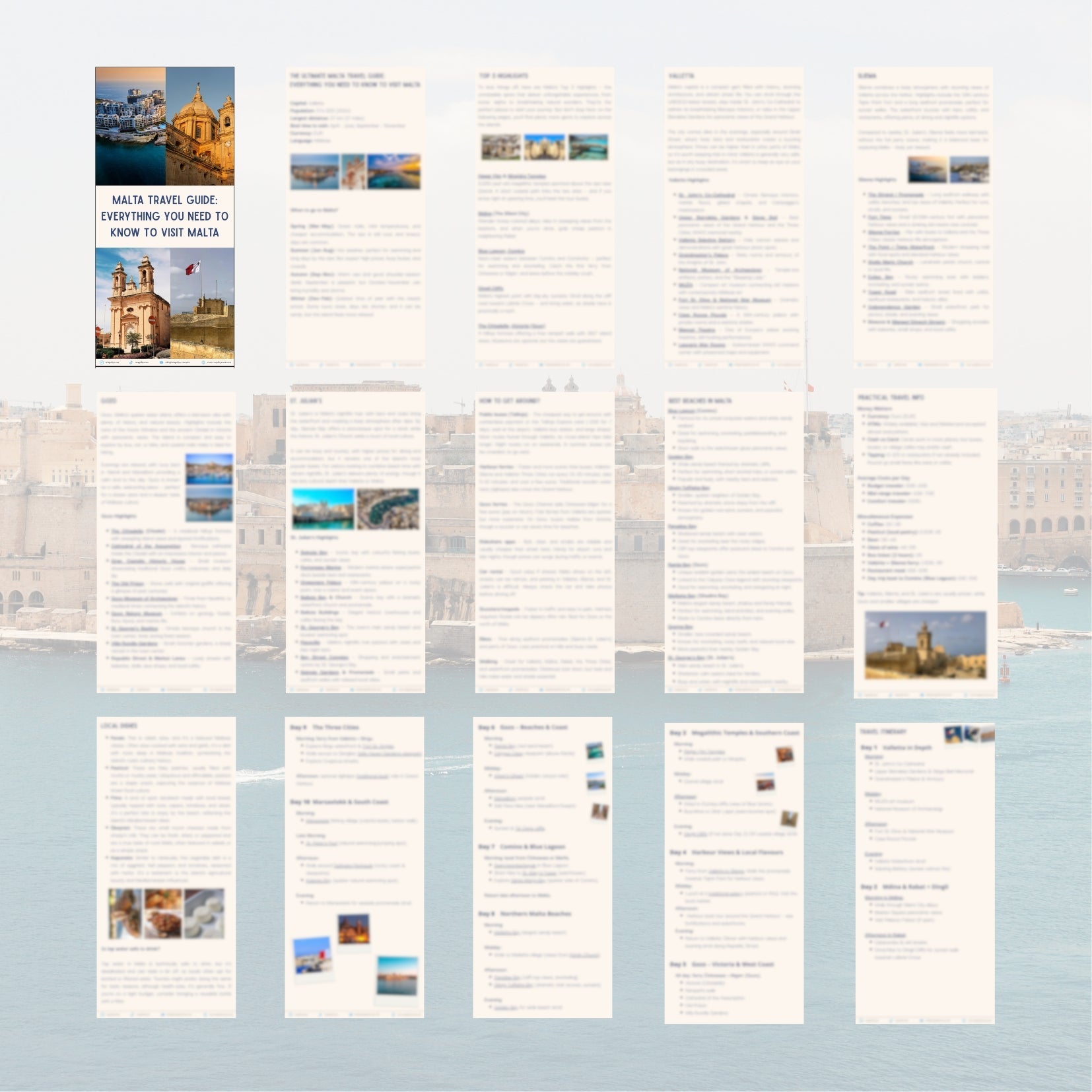 Malta PDF Guide - Maps by Ema