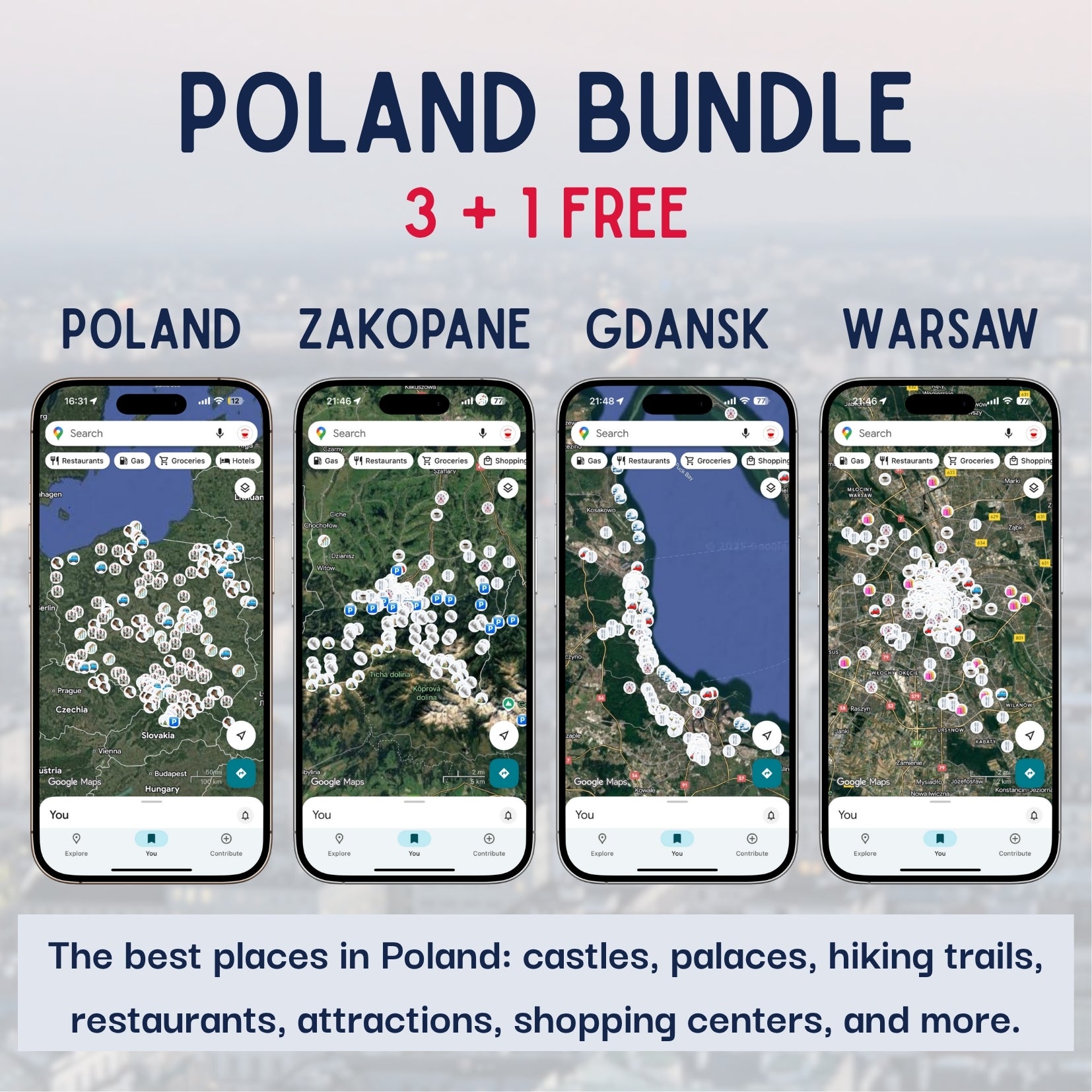 Explore Poland Pack: 4 in 1