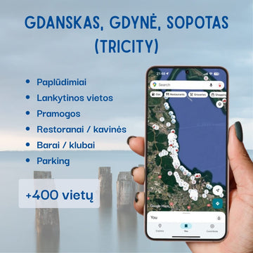 Gdansk Tourist Attractions Map