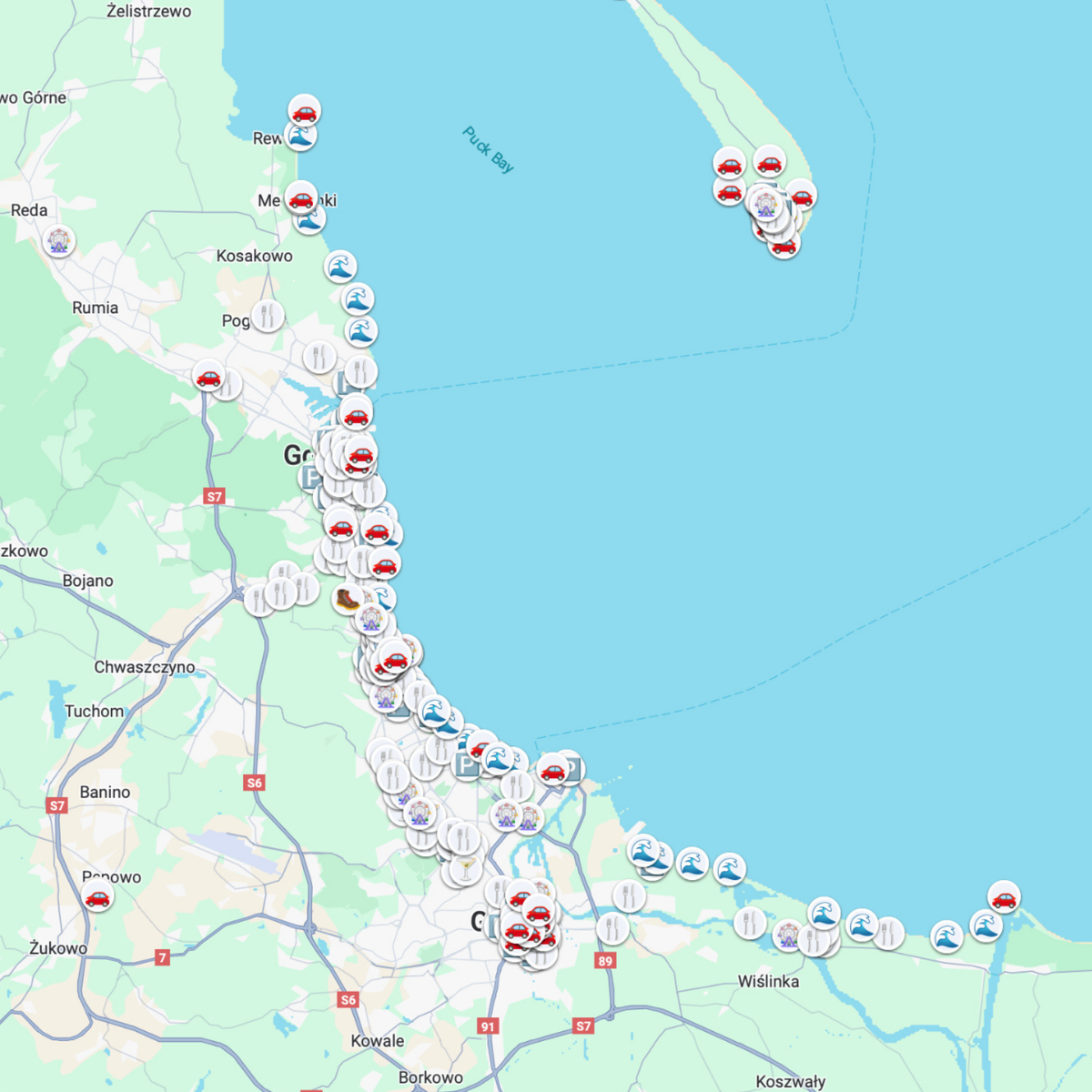 Gdansk Travel Map preview