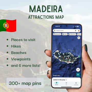 Madeira Travel Map