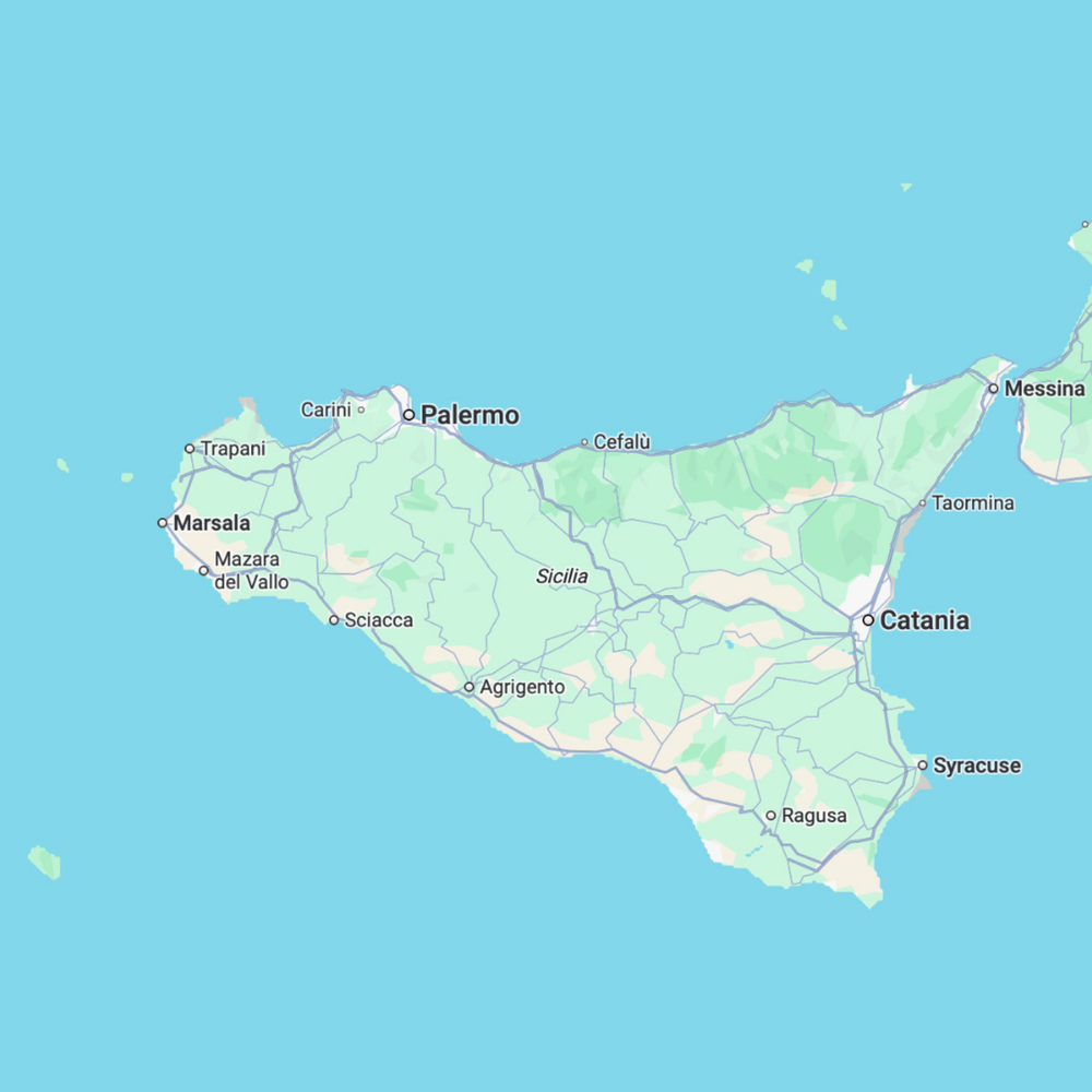 Sicily map before preview