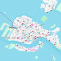 Venice Tourist attraction map - Maps by Ema