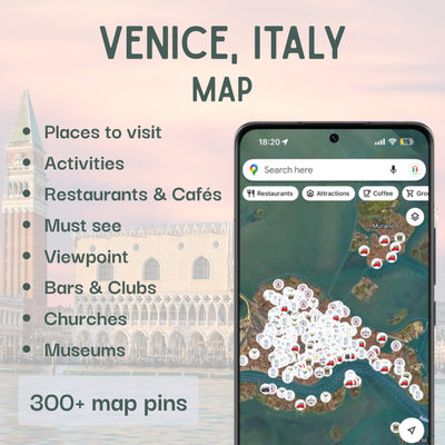 Venice Tourist map - Maps by Ema