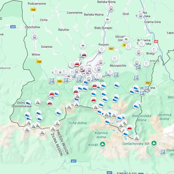 Zakopane Tourist Map - Maps by Ema